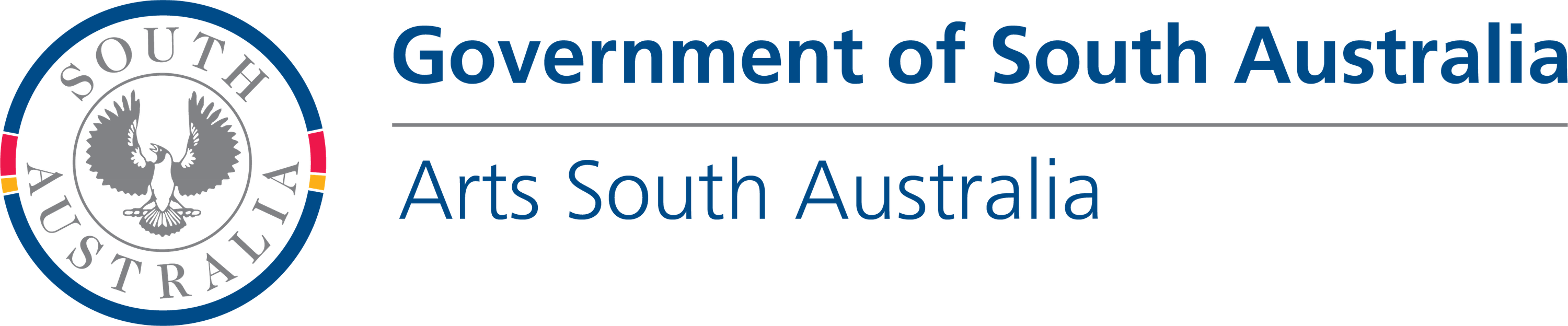 Logo for the Government of South Australia Arts of South Australia