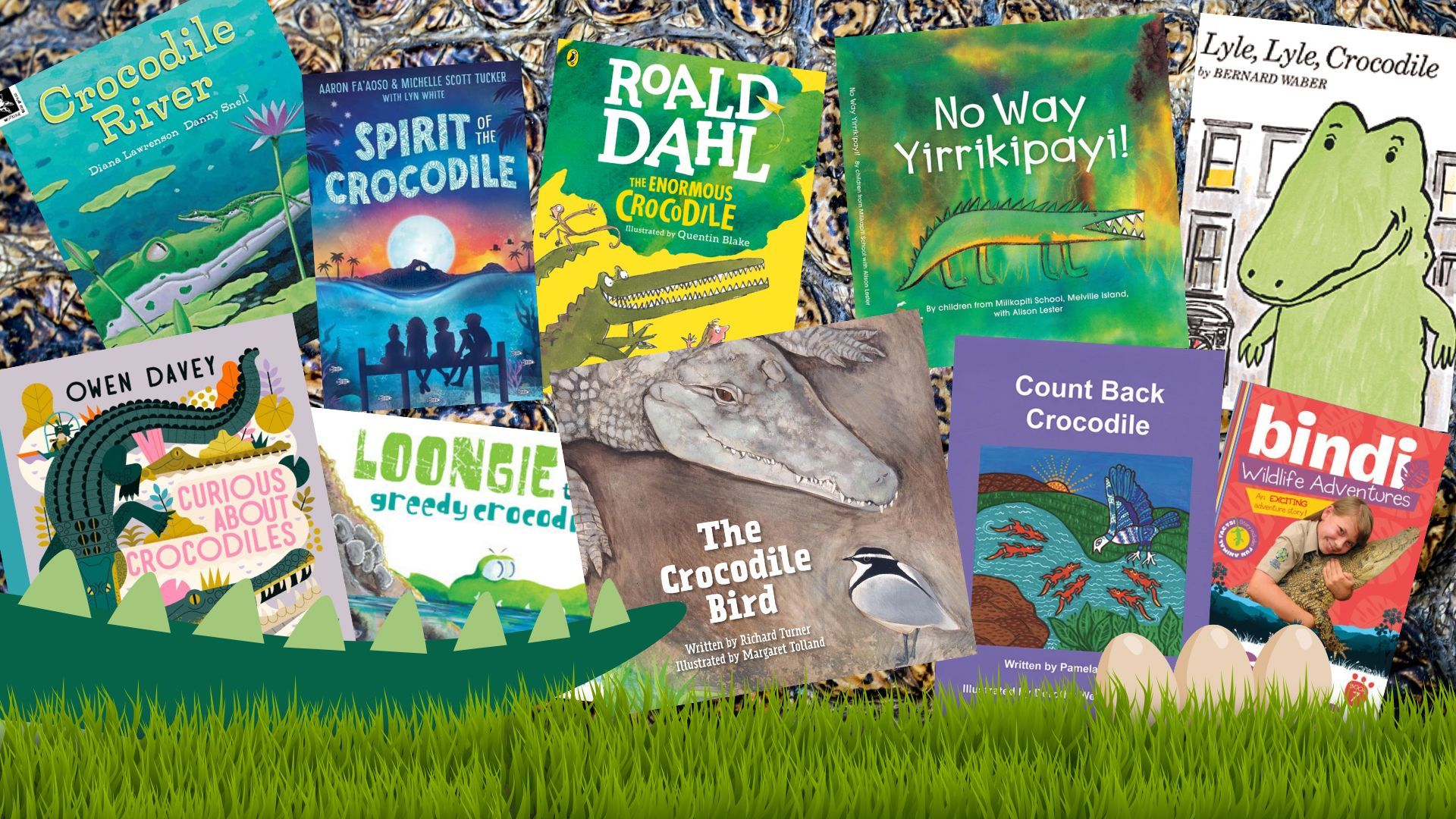 Image showing a collection of picture books