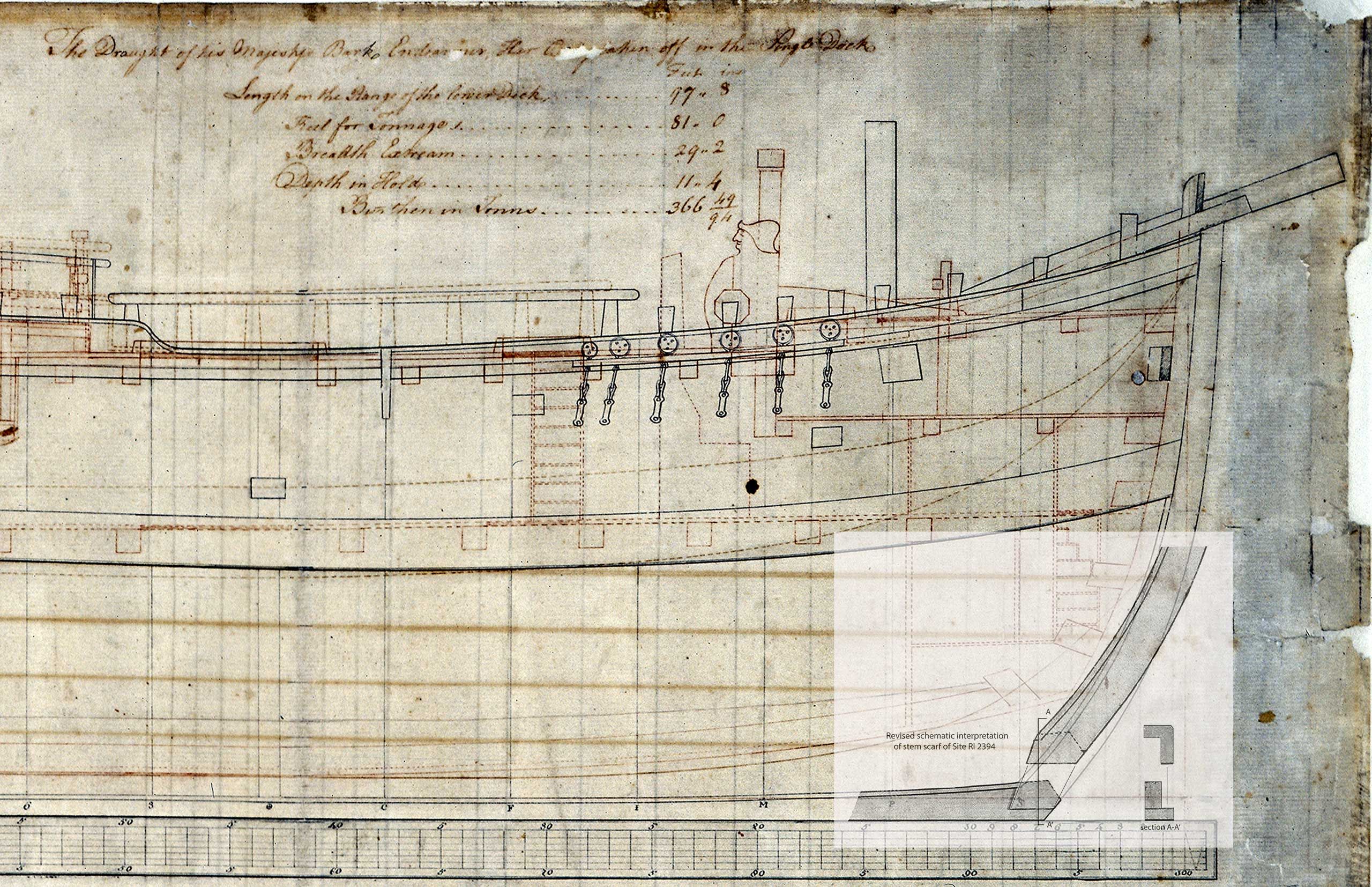 RI-2394 schematic with scarph joint