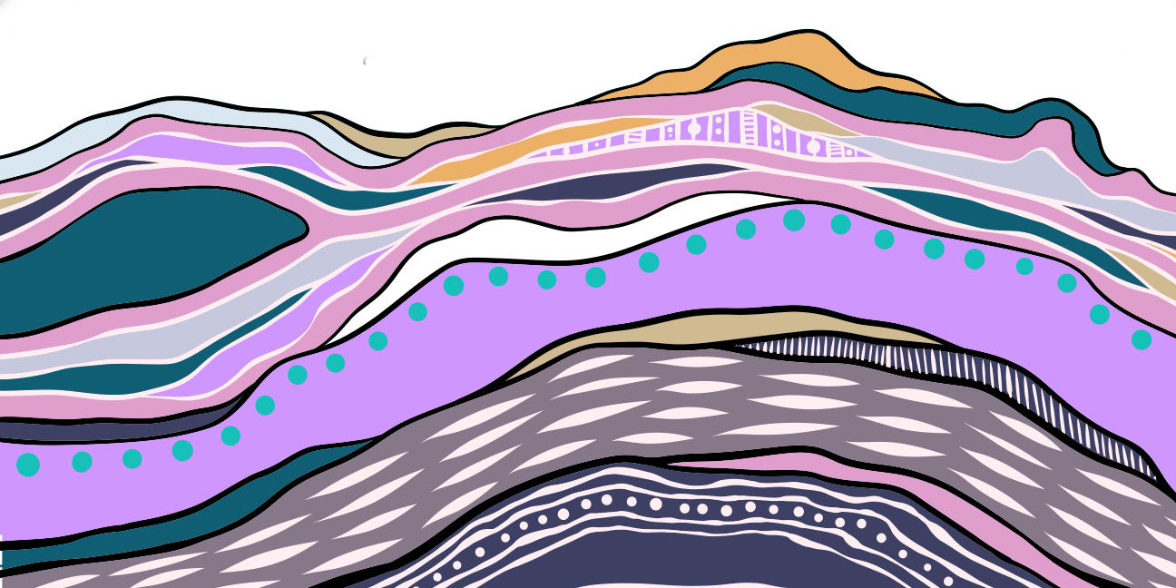 Illustration of coastline