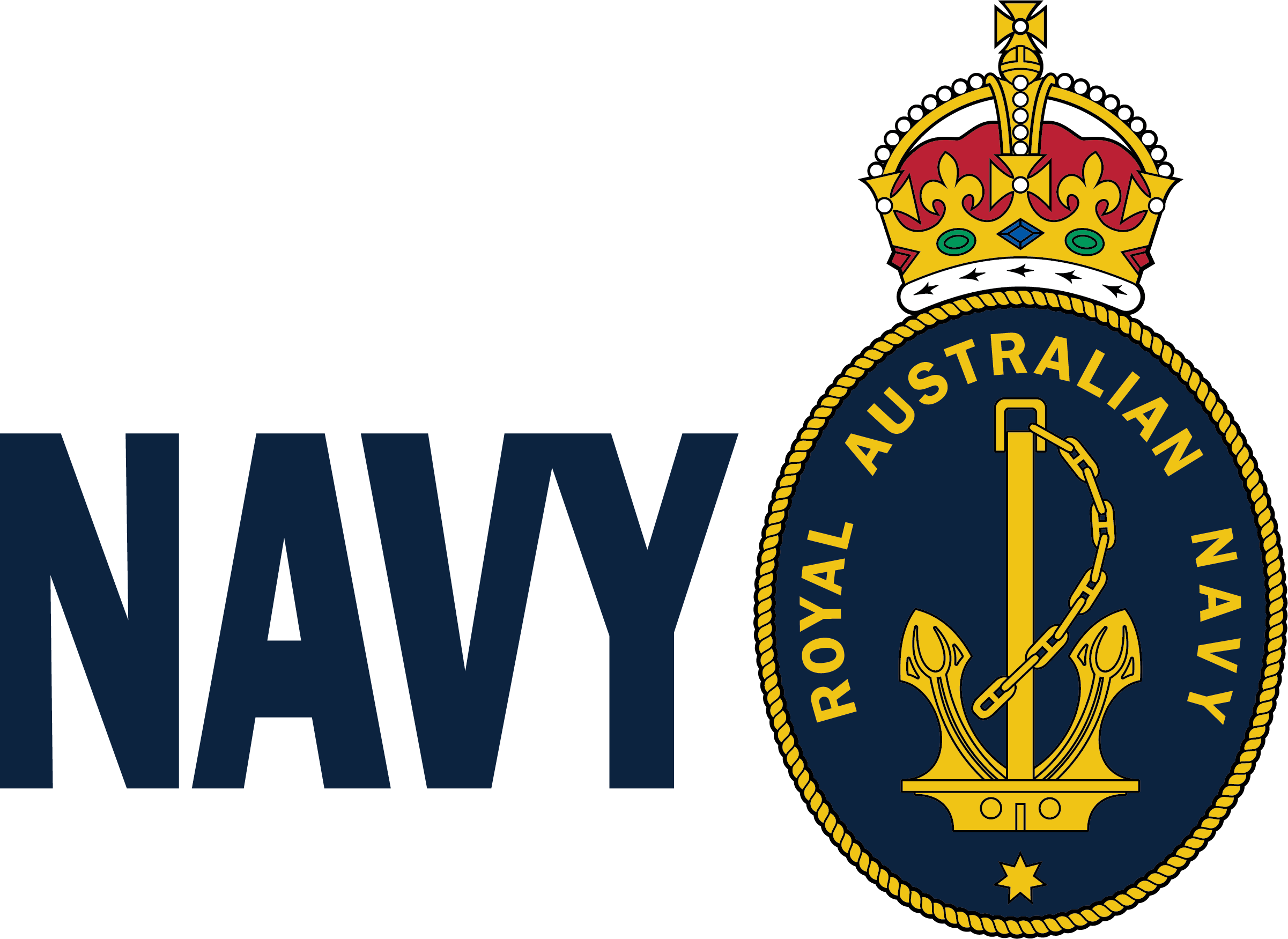Logo for the Royal Australian Navy