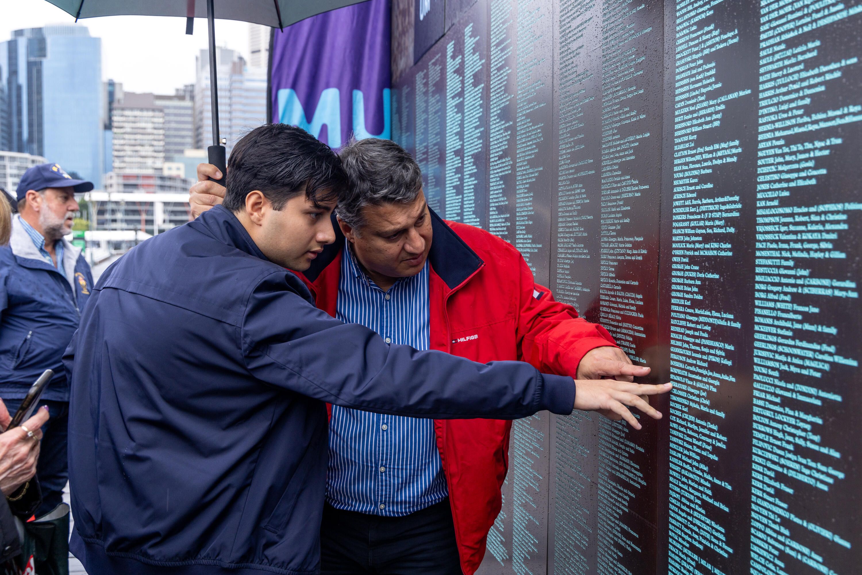 Monument to migration 2024 May unveiling