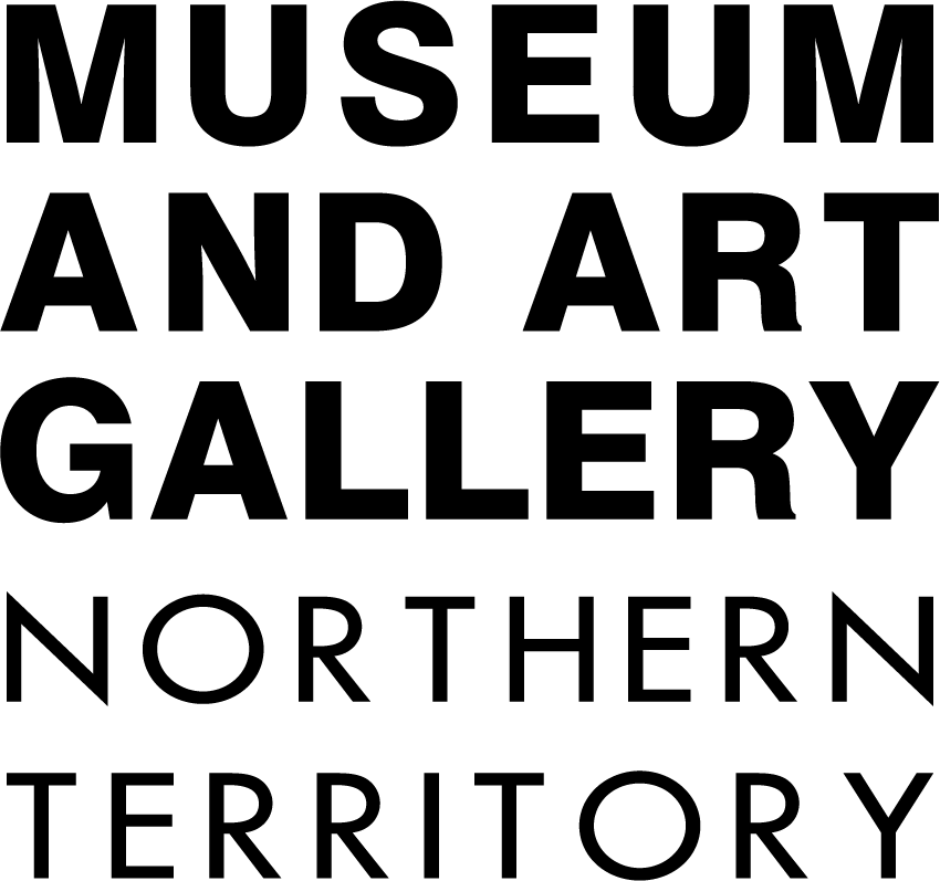 Black text logo saying Museum and Art Galley Northern Territory