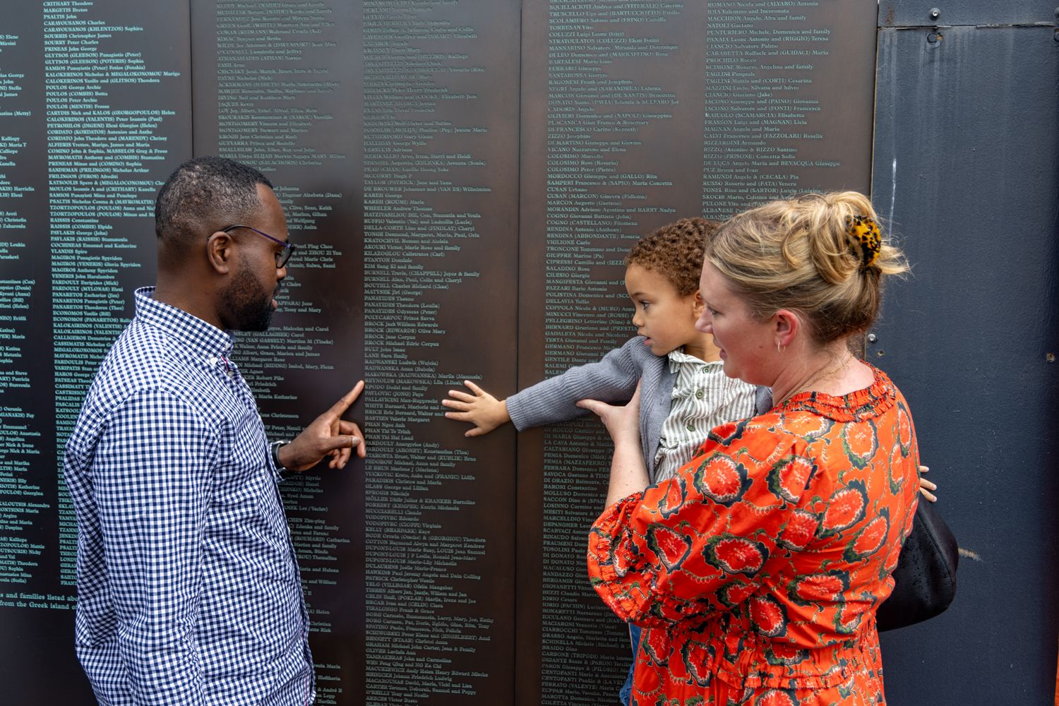 Monument to migration 2023 unveiling