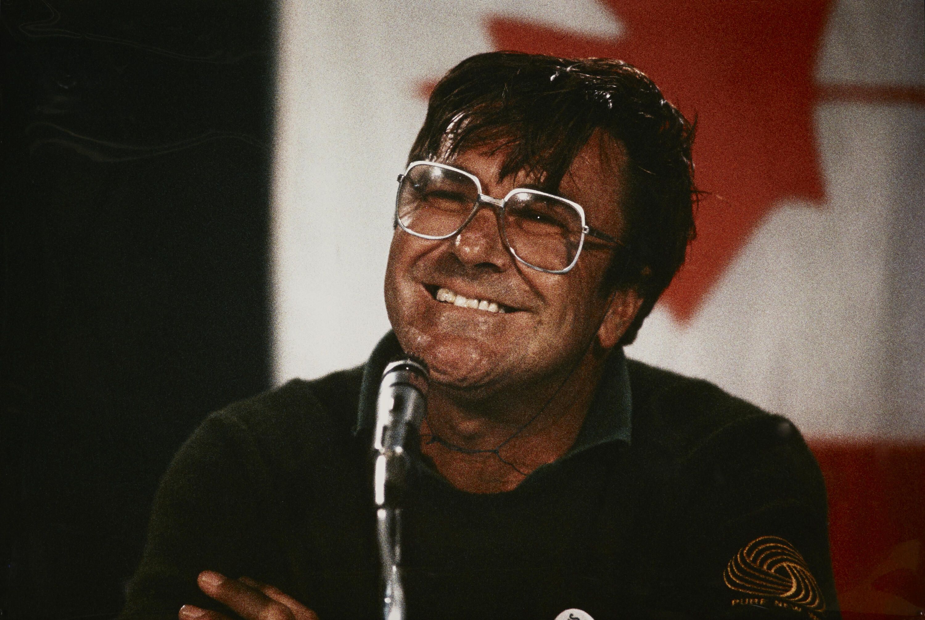 Ben Lexcen at victory press conference