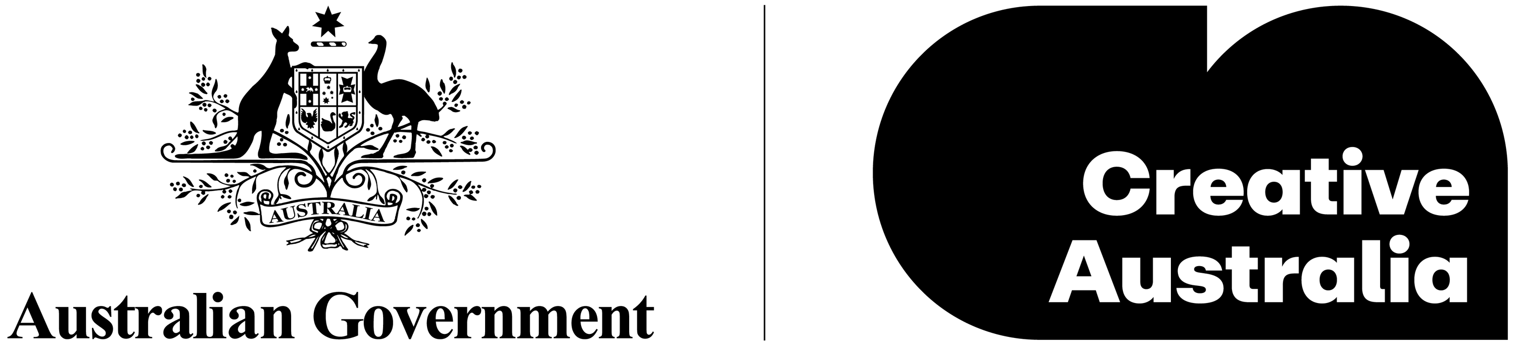 Logo for the Australian Government department Creative Australia