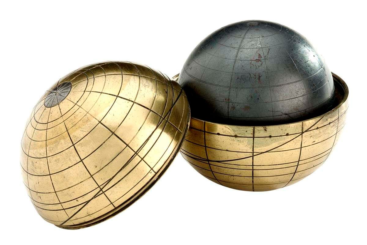 Terrella magnetised globe