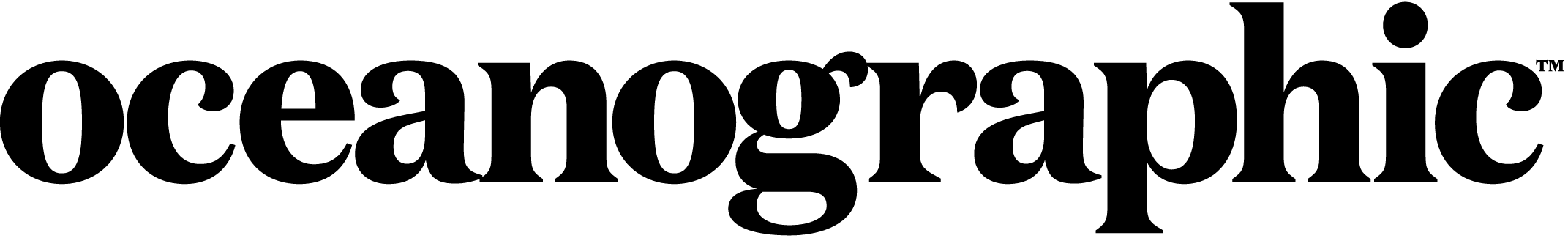 Oceanographic magazine logo