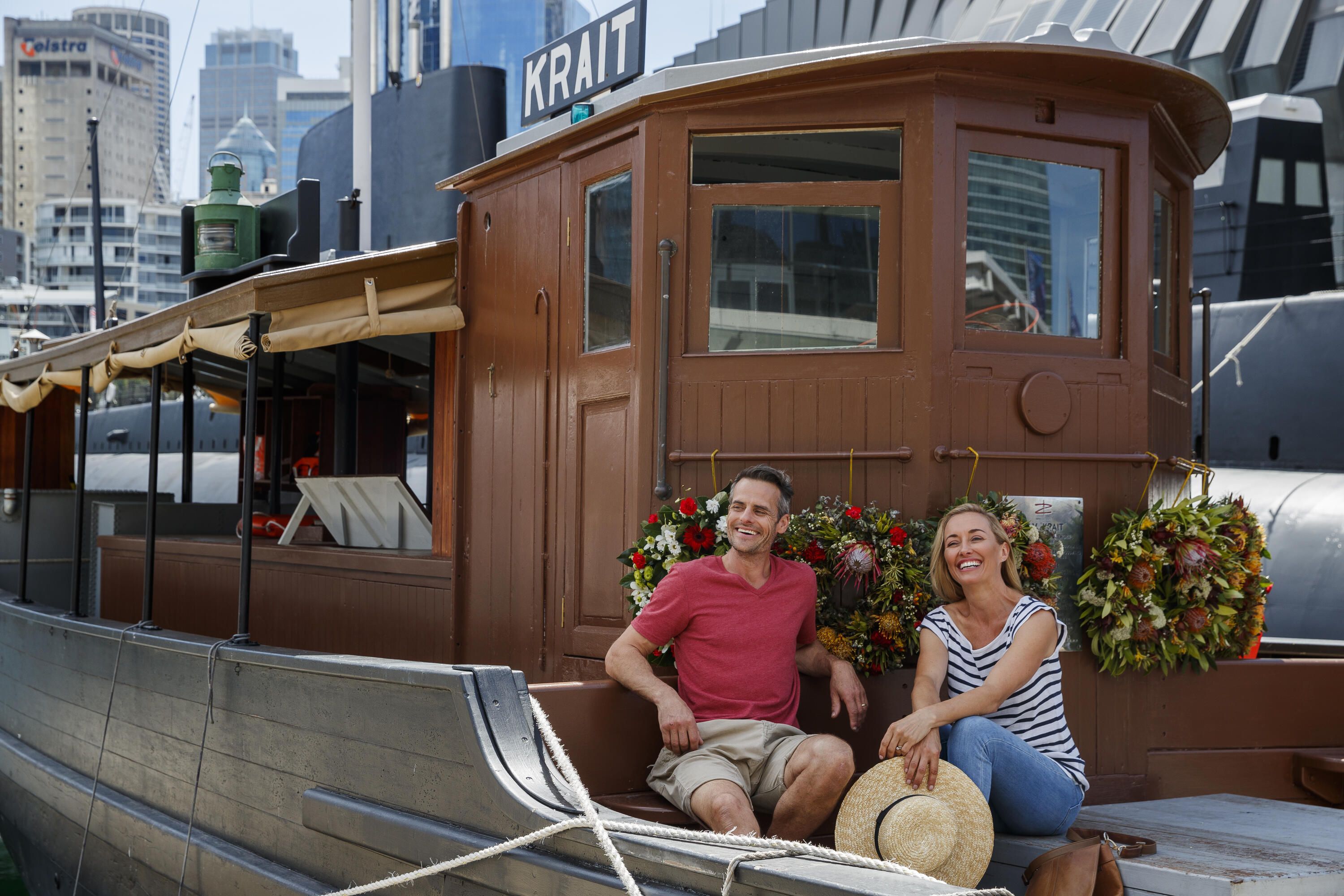  couple on board the vessel KRAIT