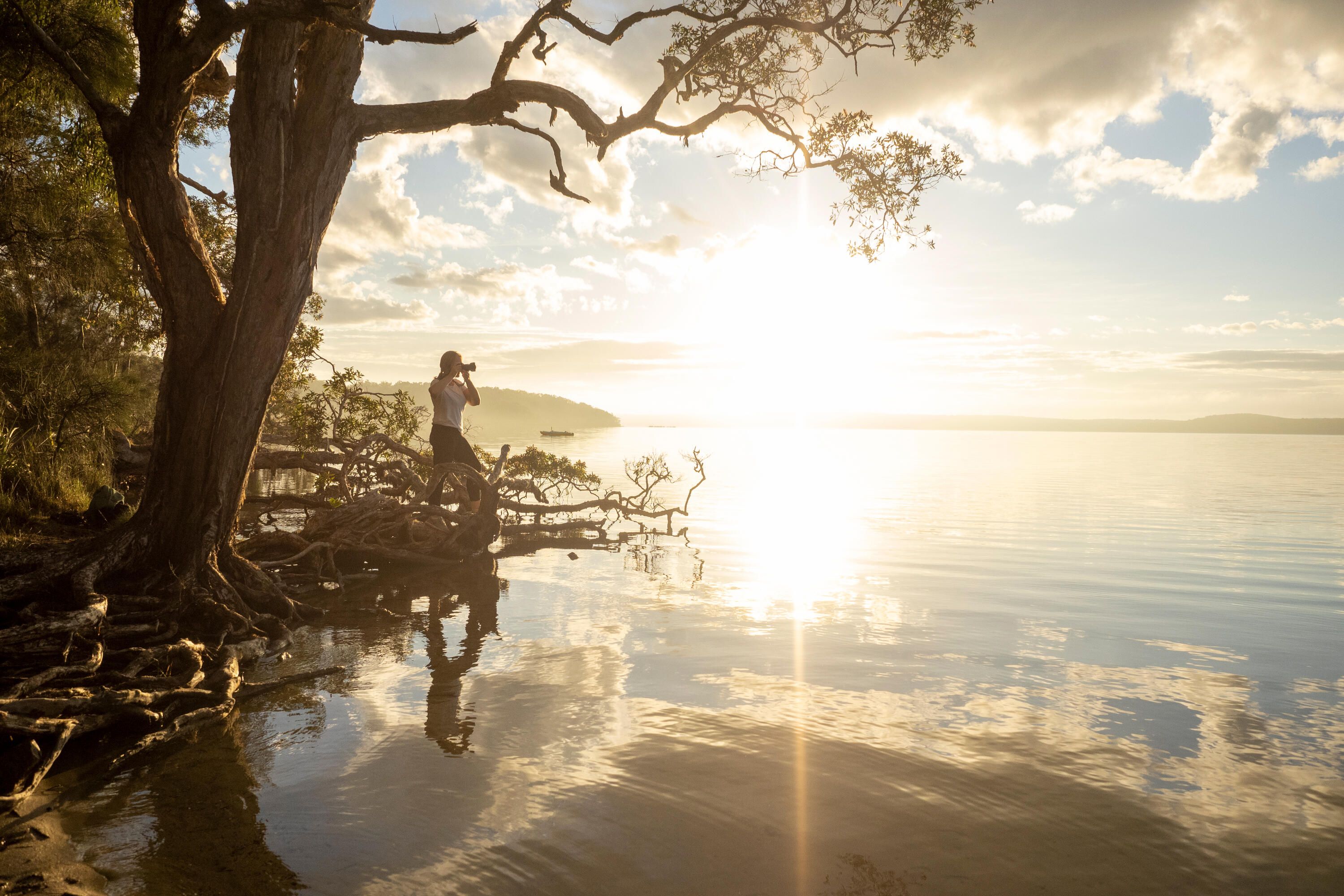 Behind the scenes photo of WPY photographer