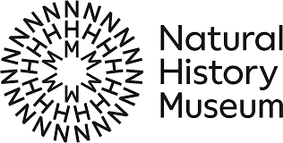 Logo with black text Natural History Museum